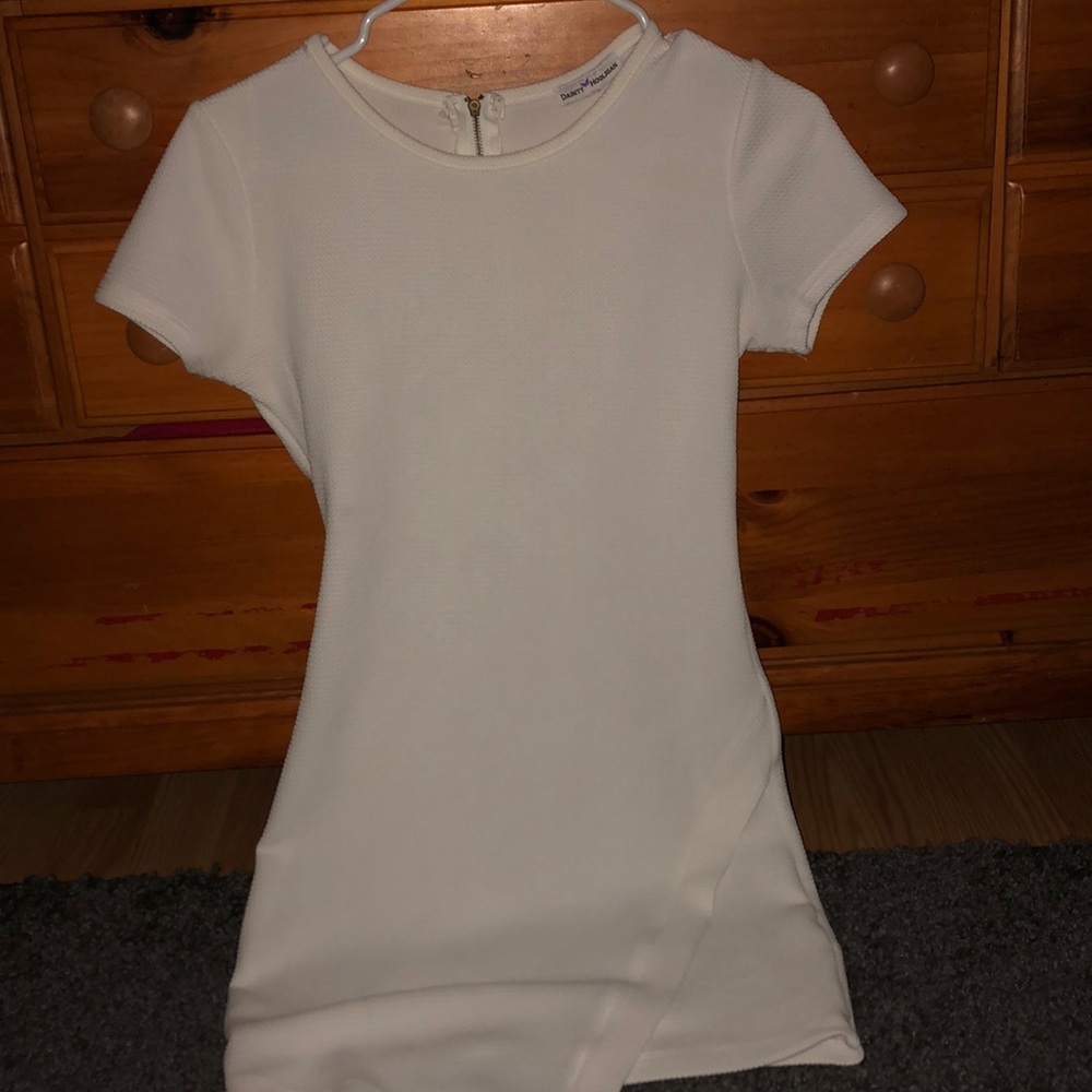 white dress